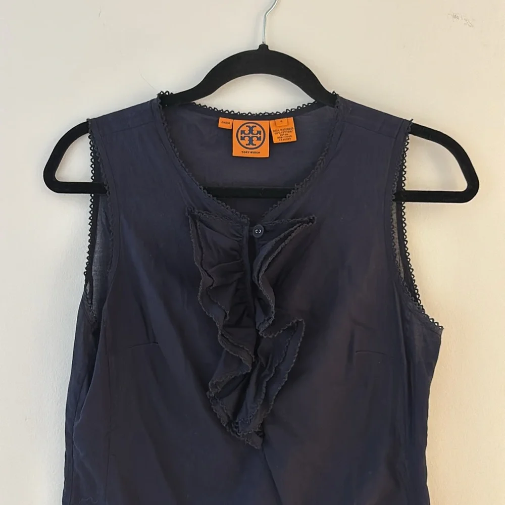 Tory Burch Ruffle Top - Picture 2 of 2